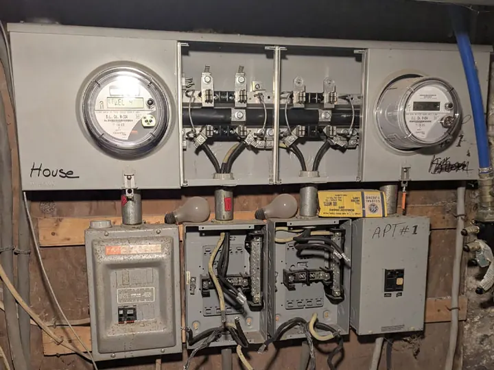 LAX meter and panel installation, project 1