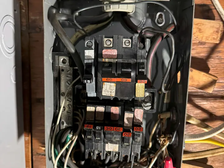 LAX meter and panel installation, project 4